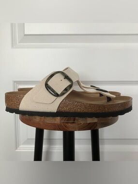 NEW Birkenstock Gizeh Big Buckle Sandals Womens EU 38 US 7-7.5 Vegan 2026-4a11
